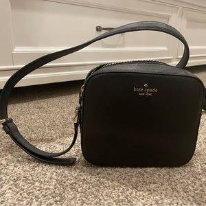 Kate Spade crossbody camera bag black like new used once